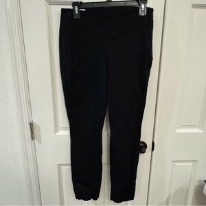 Black Side-Zip‎ Slim Ankle Pants – Size 8 NWOT